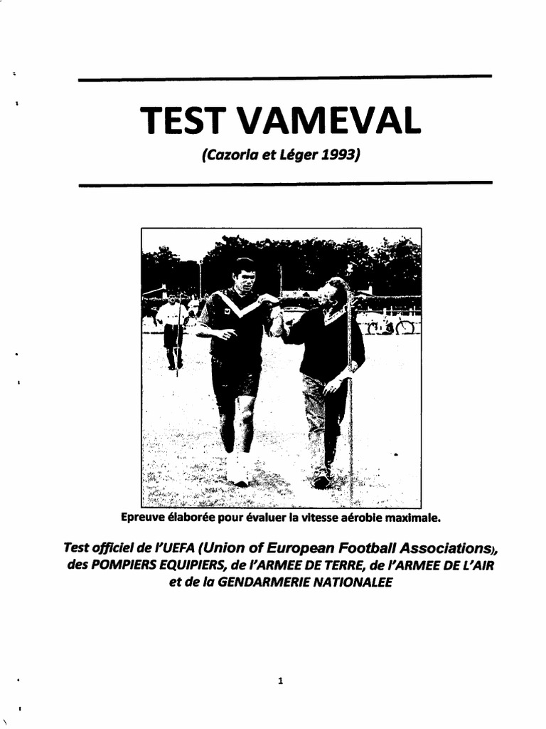 découvrez comment évaluer l'endurance avec le test vameval, une méthode efficace pour mesurer la capacité aérobie et améliorer vos performances sportives.