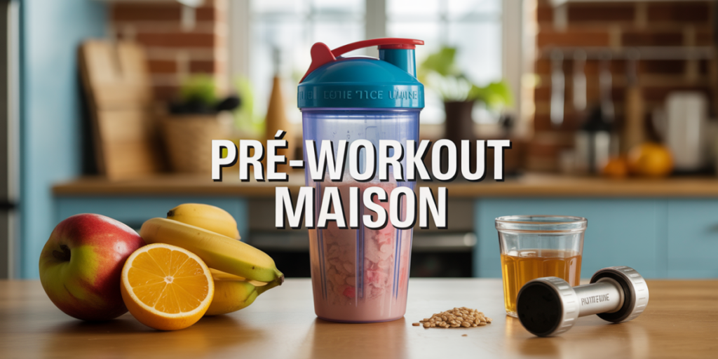 découvrez comment préparer un pré-workout maison naturel, énergisant et sain, pour booster vos performances sportives sans additifs chimiques.