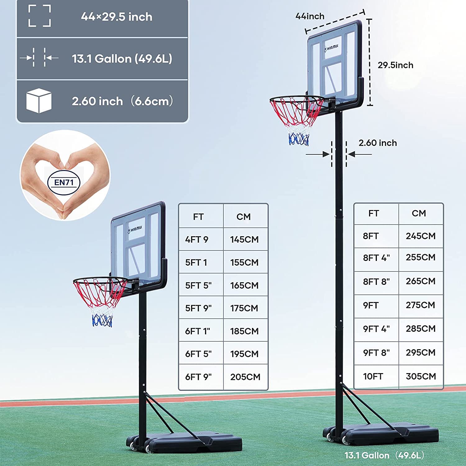 découvrez la hauteur officielle d'un panier de basketball et comment l'ajuster pour différents niveaux de jeu.