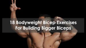 Exercices biceps au poids du corps pour se muscler efficacement